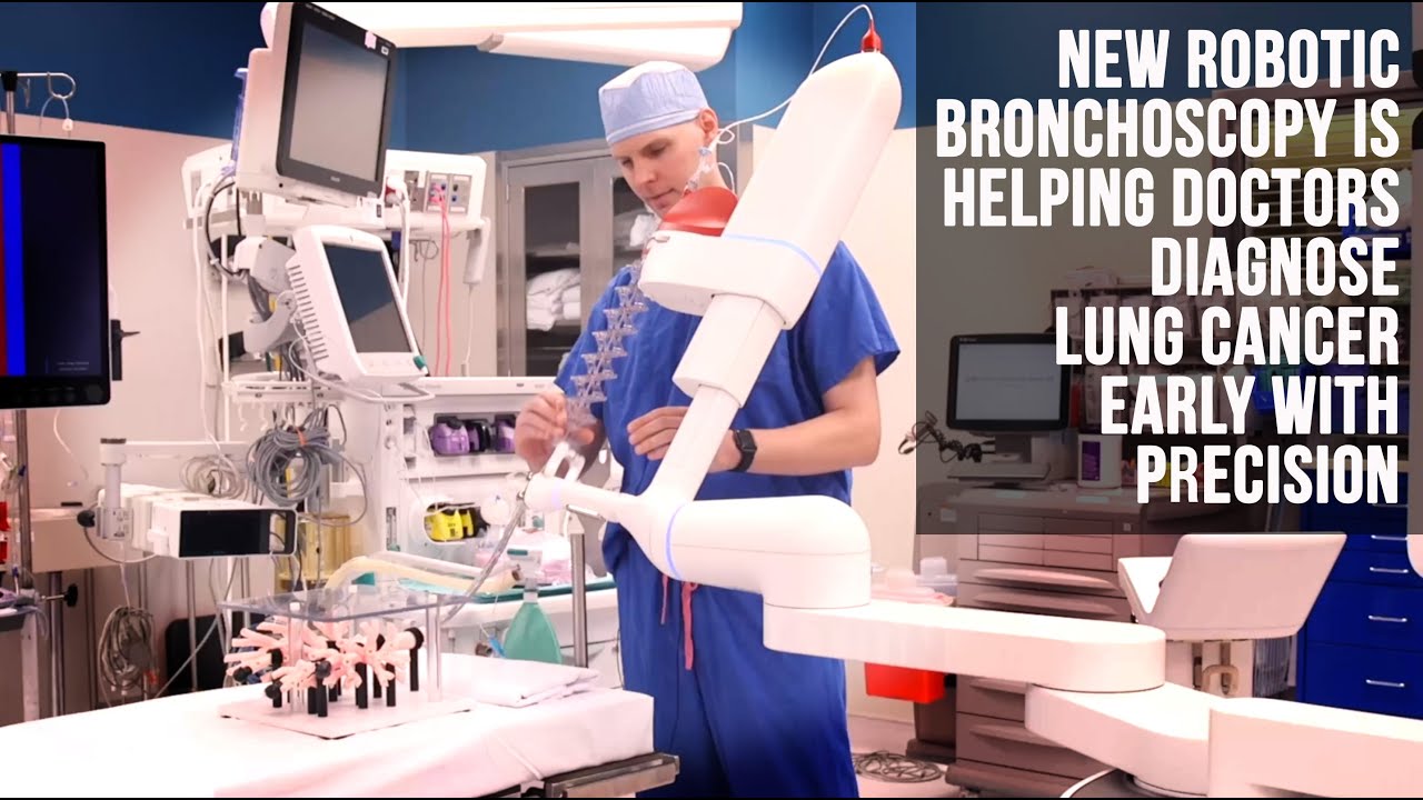 New Robotic Bronchoscopy is Helping Doctors Diagnose Lung Cancer Early With Precision