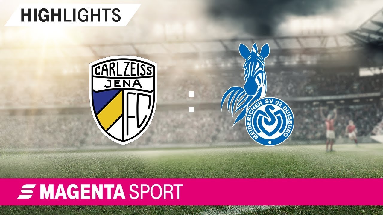 Carl Zeiss Jena - MSV Duisburg | Spieltag 10, 19/20 | MAGENTA SPORT