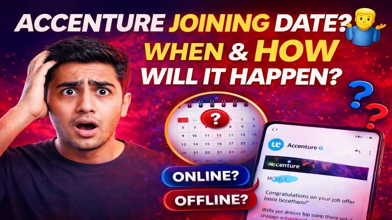 Accenture Joining Date 🤯 When & How Will It Happen?