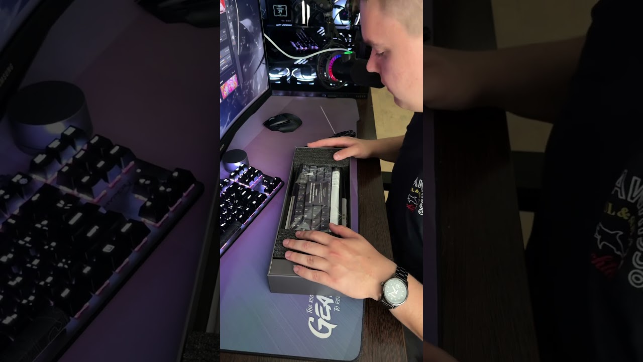Распаковка магнитной клавиатуры LUMINKEY Magger68 HE Ultra 😍💵💸  #магнитнаяклавиатура #распаковка