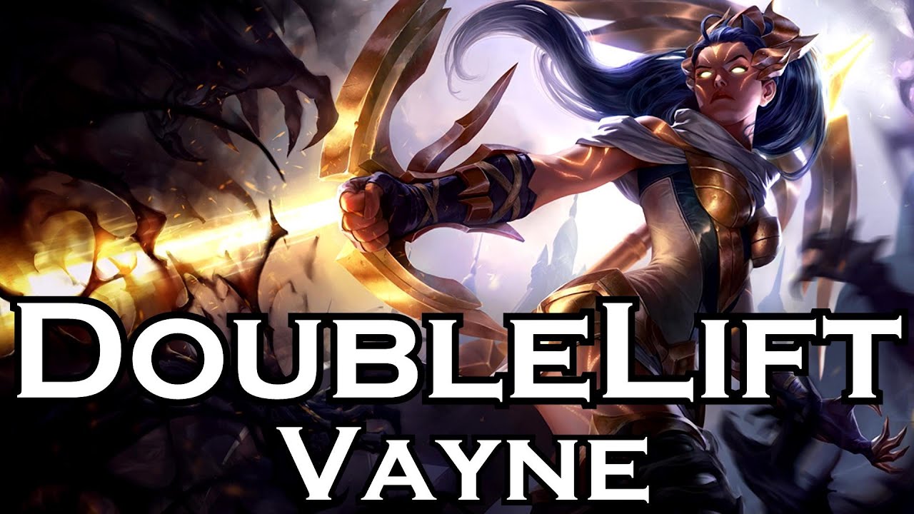 Doublelift plays Vayne - Full Game - Patch 5.24