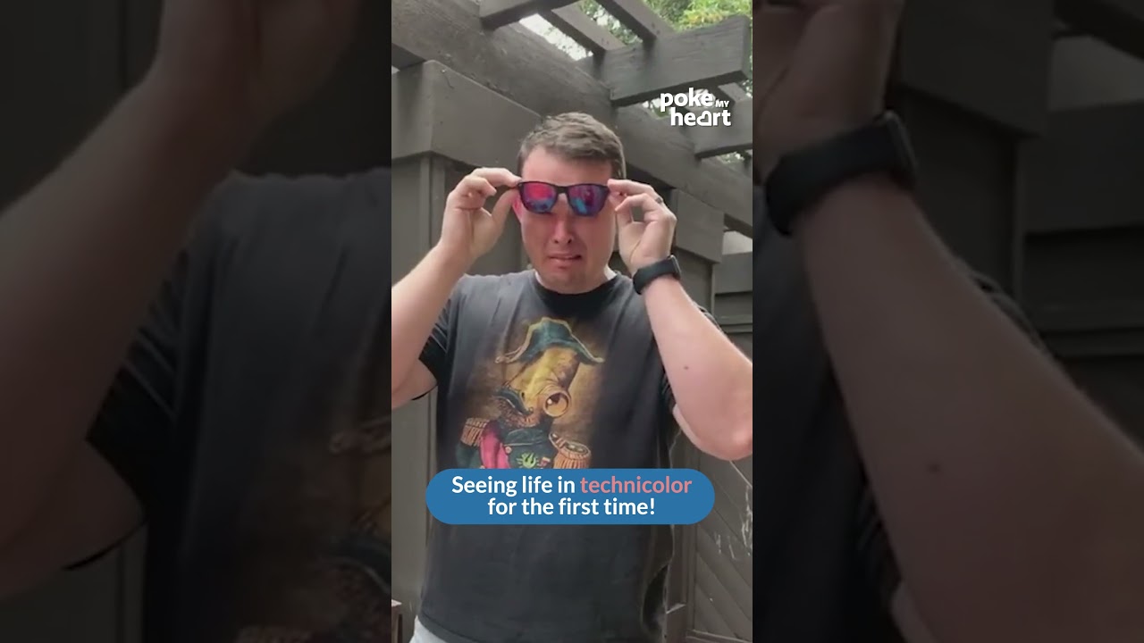 Man Reacts to Seeing Colors For First Time