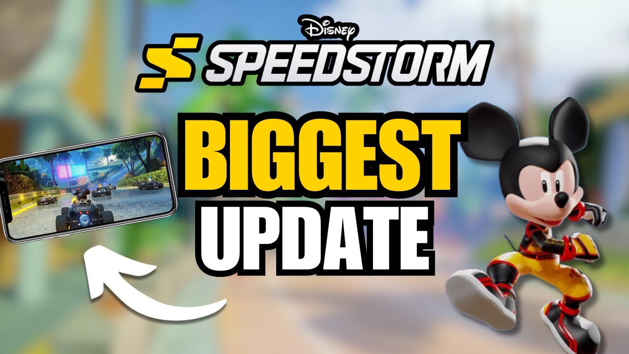 Disney Speedstorm MOBILE RELEASE, TEAM RACING MODE & More! | The Biggest Update Ever