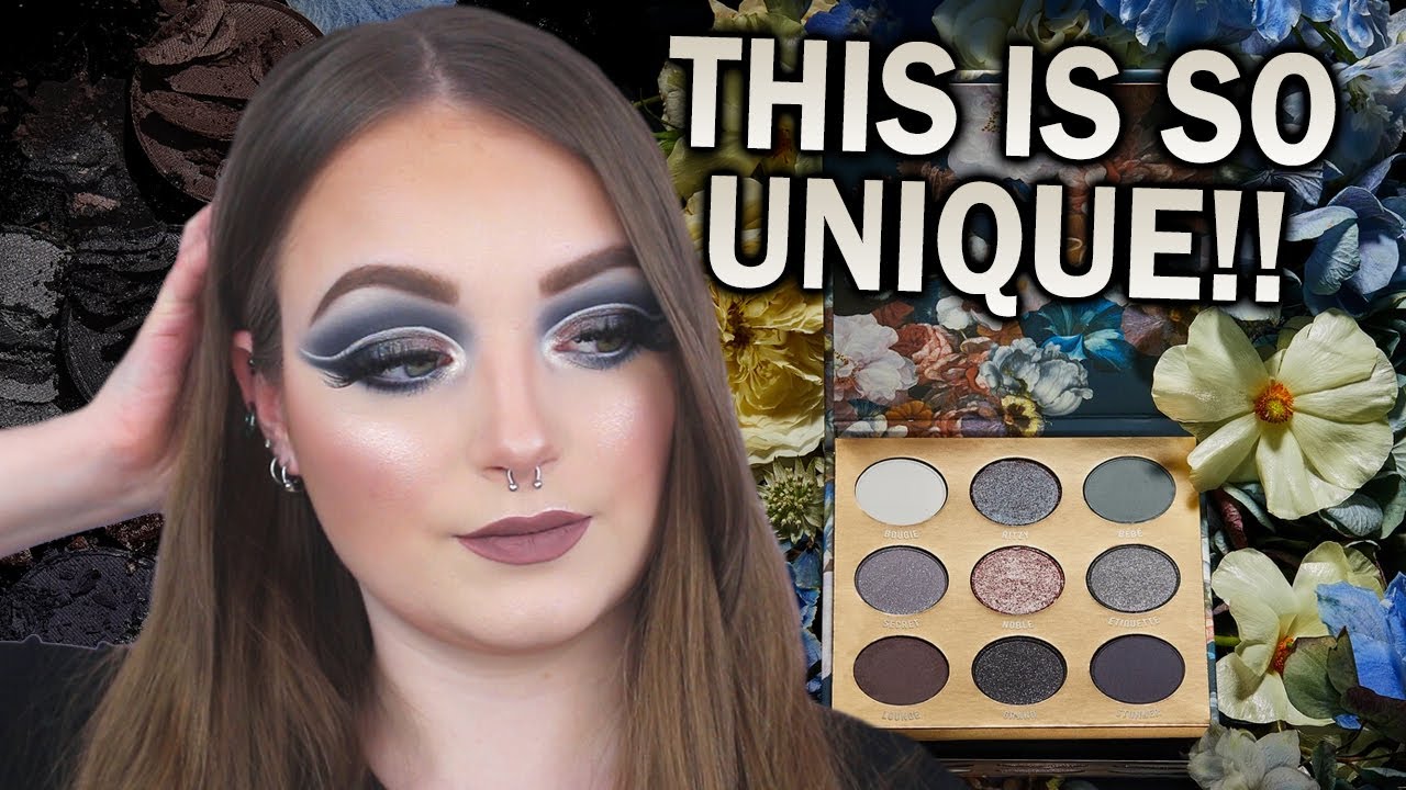 Most Unique Colourpop Palette?! COLOURPOP DARK BLOOMS BAROQUE PALETTE REVIEW AND TUTORIAL