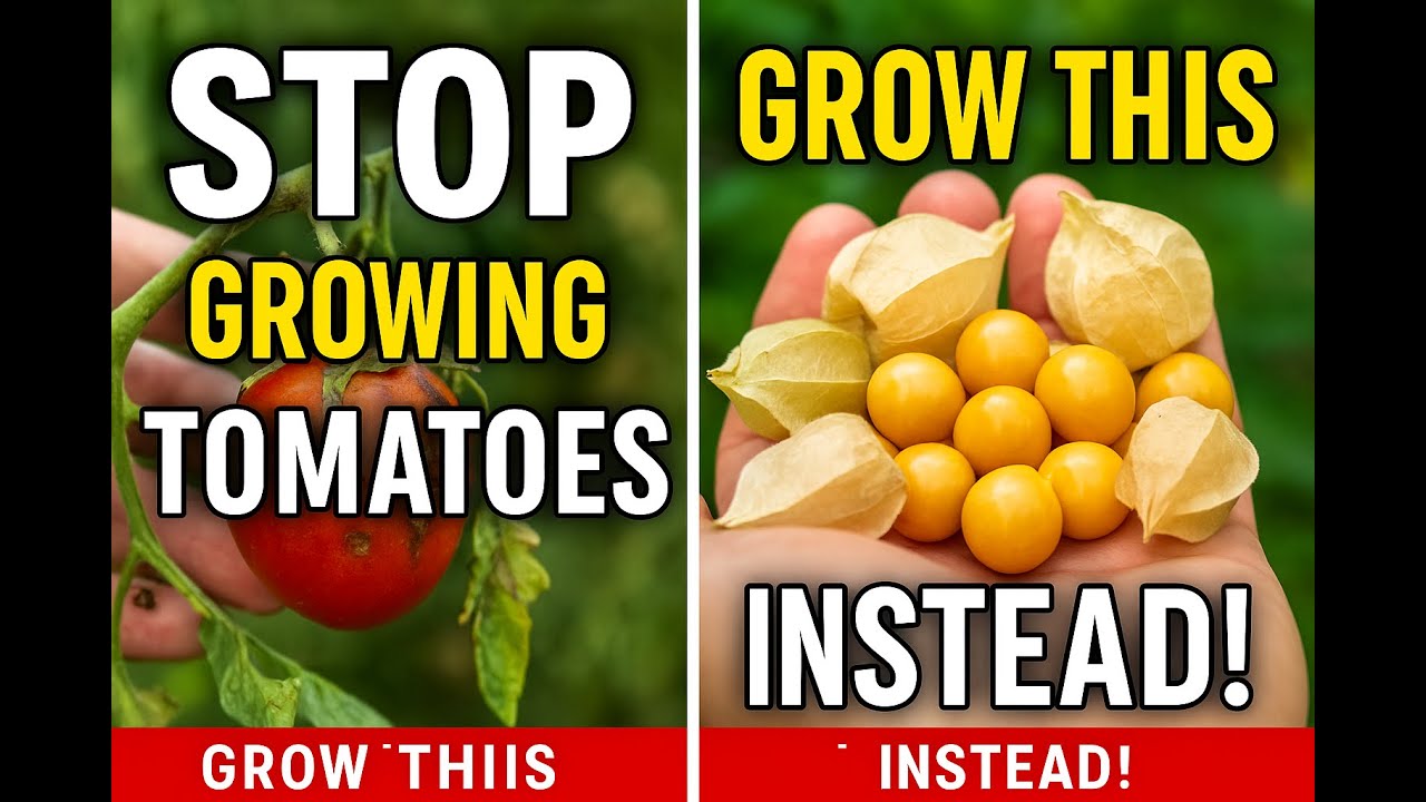 Don’t Grow Tomatoes Grow Ground Cherries Instead