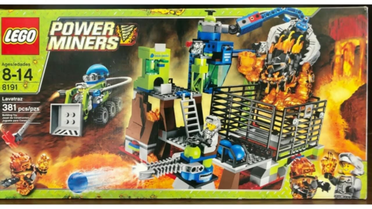 Every Lego Power Miners Set From 2009 to 2010