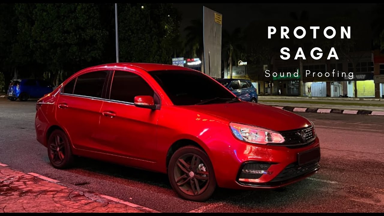 🚗 Proton Saga Sound Proofing | 4K