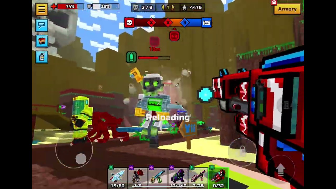Pixel Gun 3D: Winning A Fort Test Once Again + Creating New Fort (Gameplay/Test)