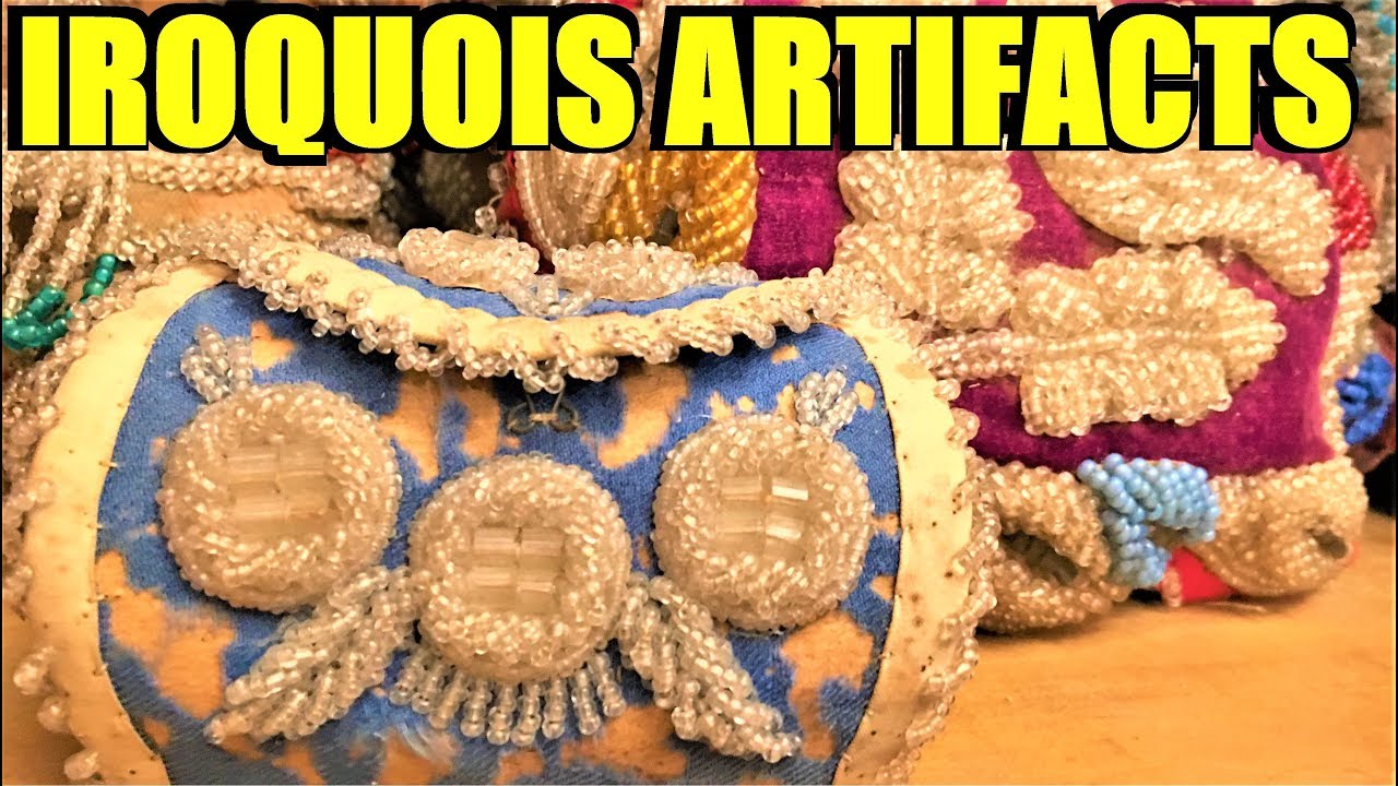 Ep112:  AMAZING ANTIQUE IROQUOIS GLASS BEADED ARTIFACTS!