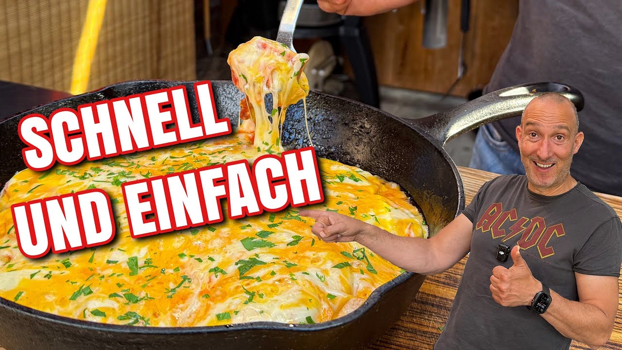 schnelle Schinken Käse Röllchen