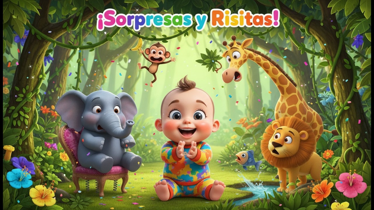 Смешные джунгли | Мультфильм для детей и весёлые приключения