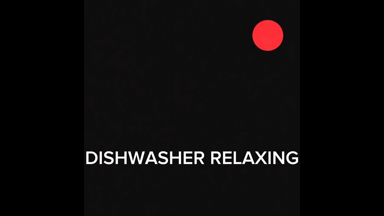Relaxing Dishwasher ASMR | Natural Kitchen Sounds | No Talking