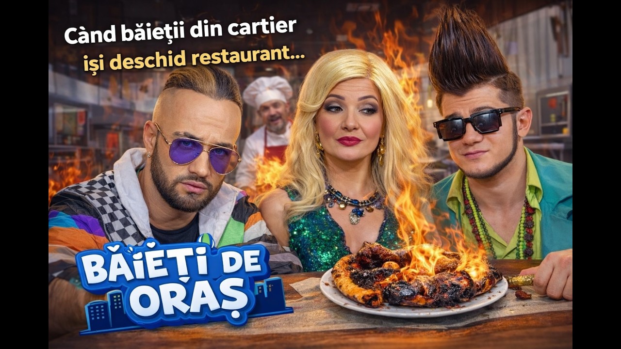 Când băieții din cartier își deschid restaurant… Ce poate merge prost? 🤣🍽️