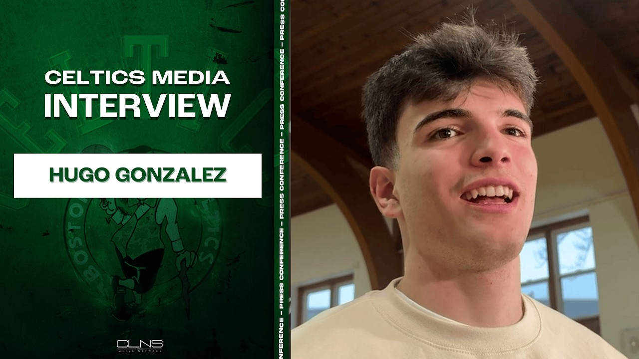 Hugo Gonzalez: Celtics Team 'Excited' to Welcome Back Jayson Tatum | FULL INTERVIEW 3-5