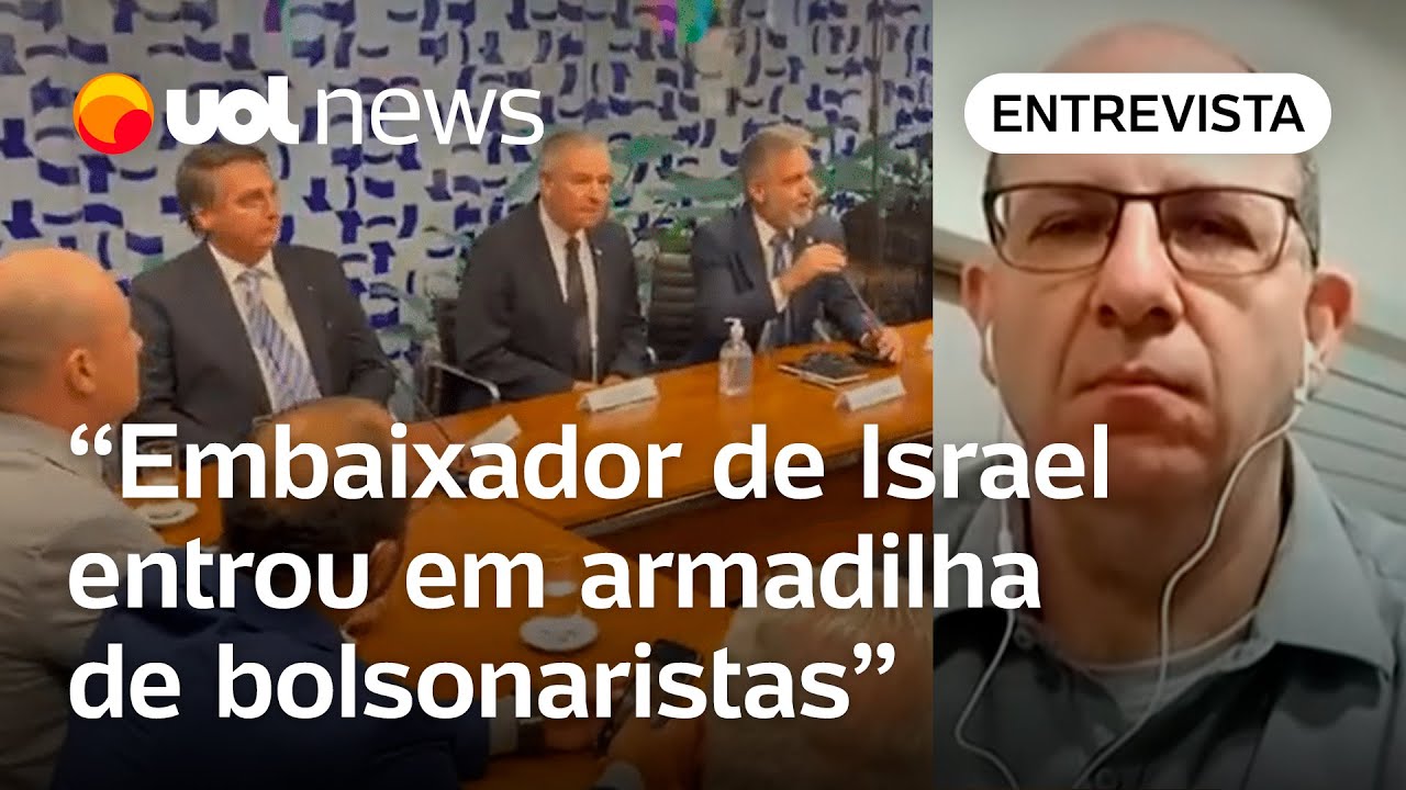 Embaixador de Israel foi usado por bolsonaristas, mas não é vítima, diz Gherman