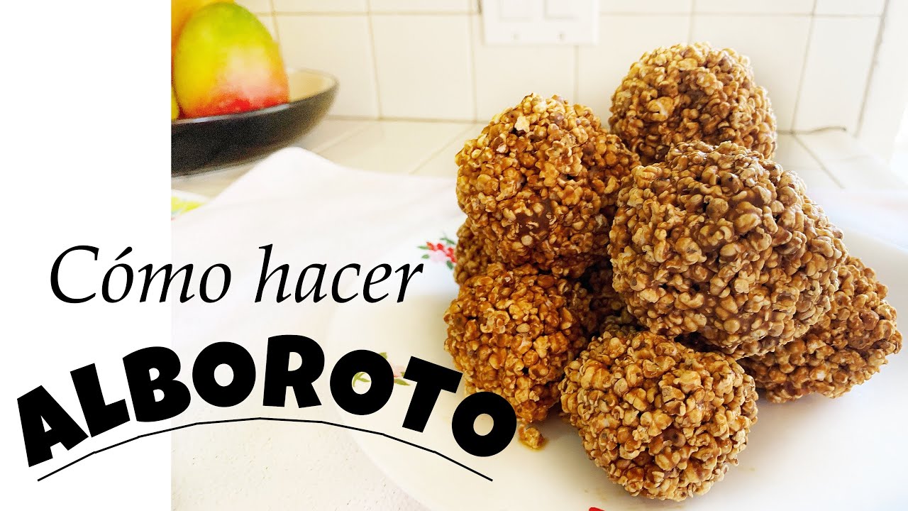 ALBOROTO (Dulce típico Salvadoreño-PASO A PASO)