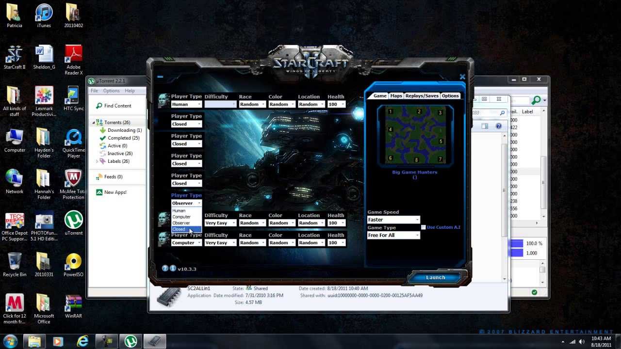 Starcraft 2 Wings of Liberty Installation