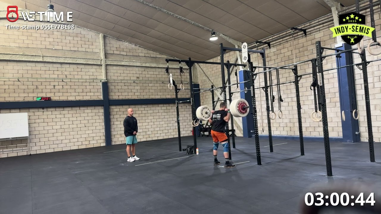 Fabi Beneito workout 1 semifinales 2025