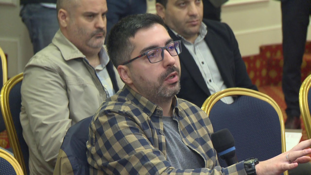 Прес-конференција на портпаролот Митева, МНР Муцунски и заменик мин. за економија и труд Ристески