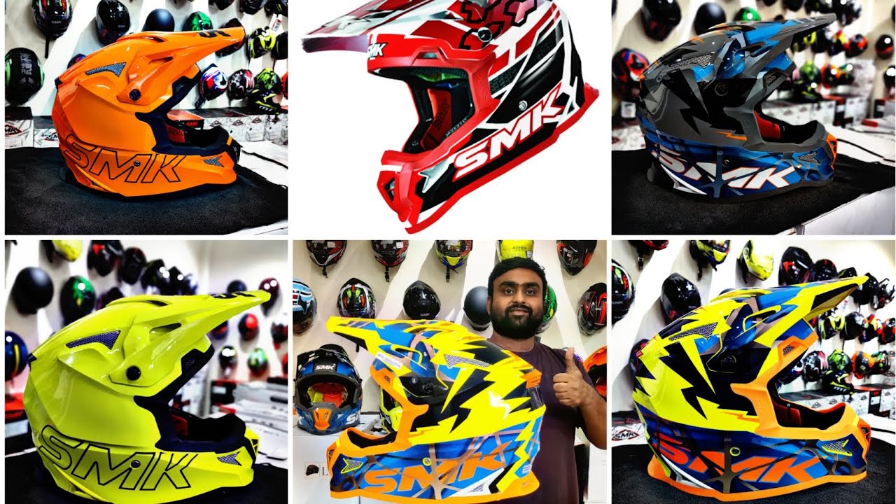 ALL NEW SMK ALTERRA MOTOCROSS HELMETS | Cheapest MX Helmet | DOT ECE ISI | GUPTA BIKING GEARS