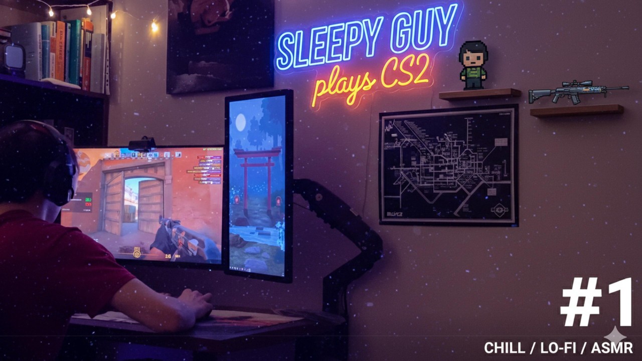 Late Night CS2  Calm Flow & Lo Fi Beats Part 1