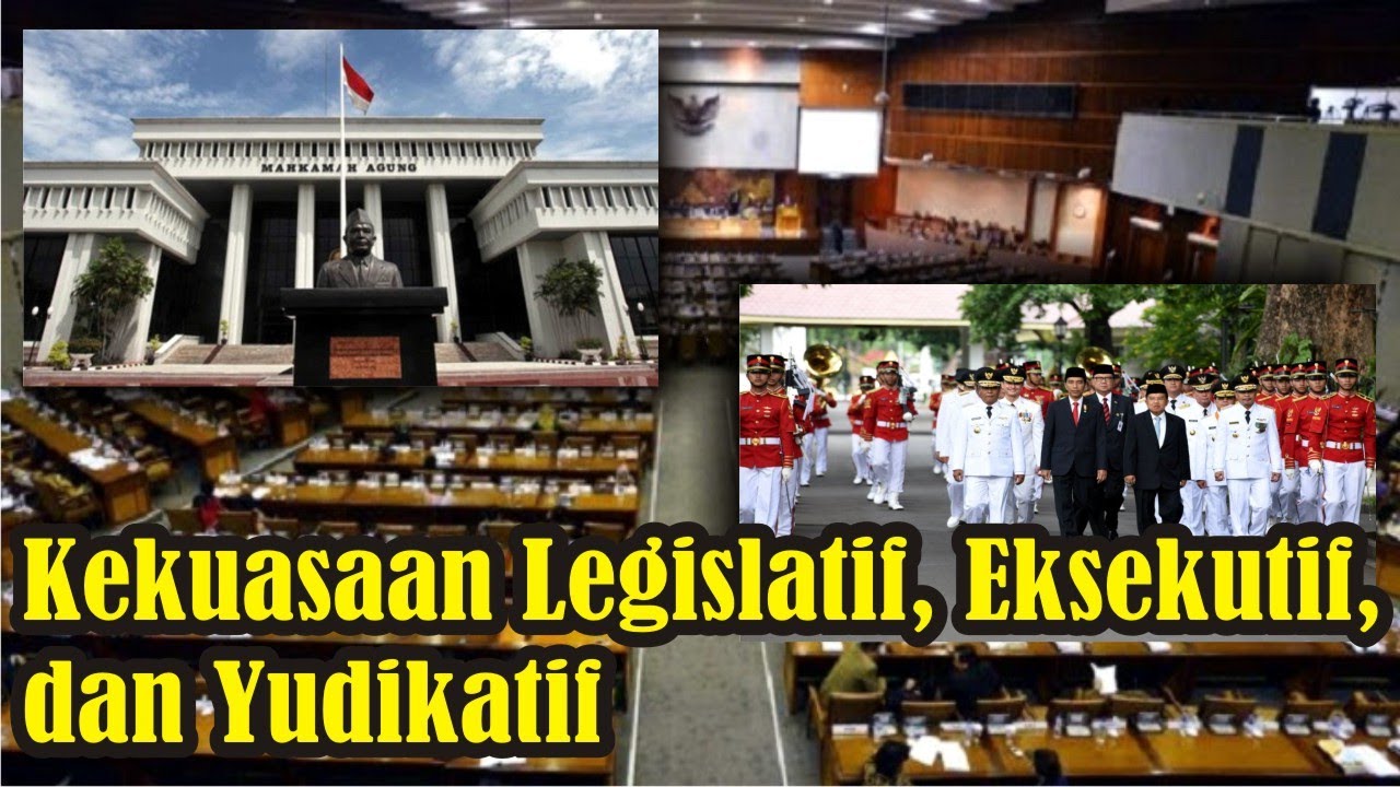 Pengertian Kekuasaan Legislatif, Eksekutif, dan Yudikatif | #SimpleNewsVideo