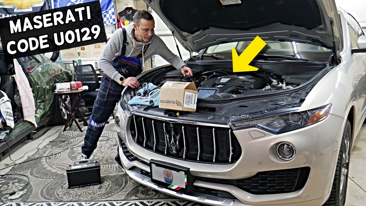 MASERATI CODE U0129 Lost Communication With Brake Control Module