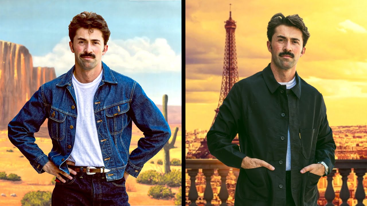 American vs French Workwear