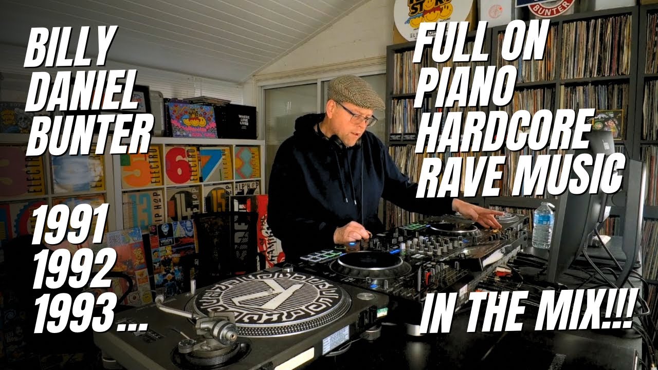 Early 90s Rave Onslaught Mix | 91 92 93 | Billy Daniel Bunter Piano Hardcore Classics!