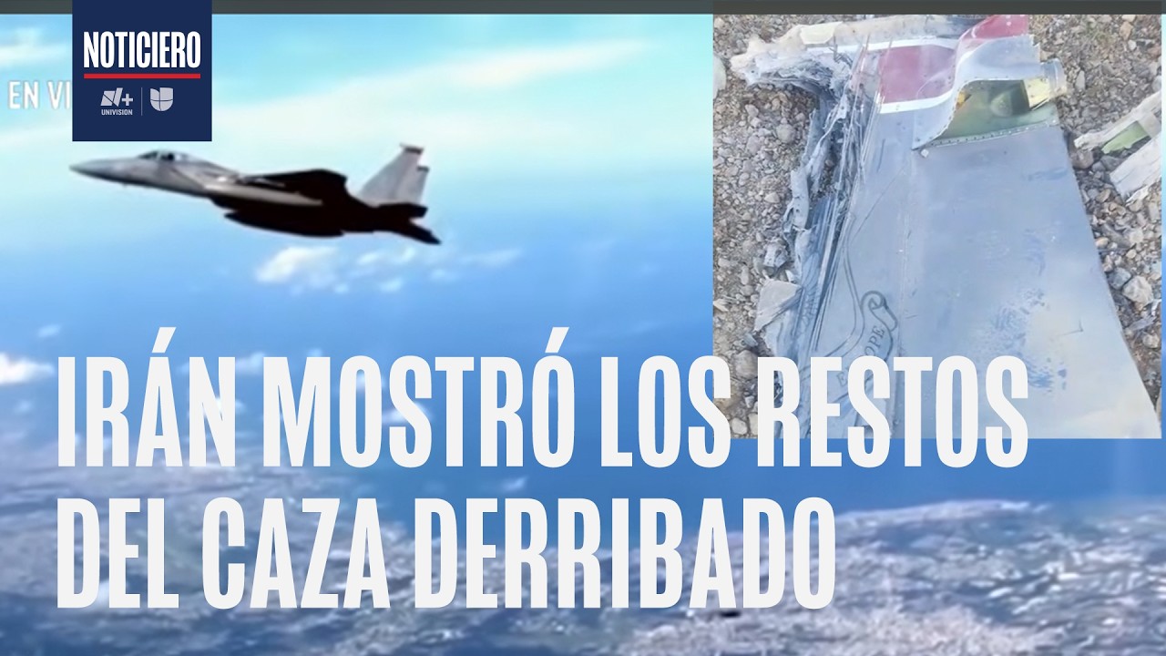 Tensi&oacute;n Medio Oriente: Ir&aacute;n difunde fotos de avi&oacute;n de EEUU derribado; sigue la b&uacute;squeda de un segund