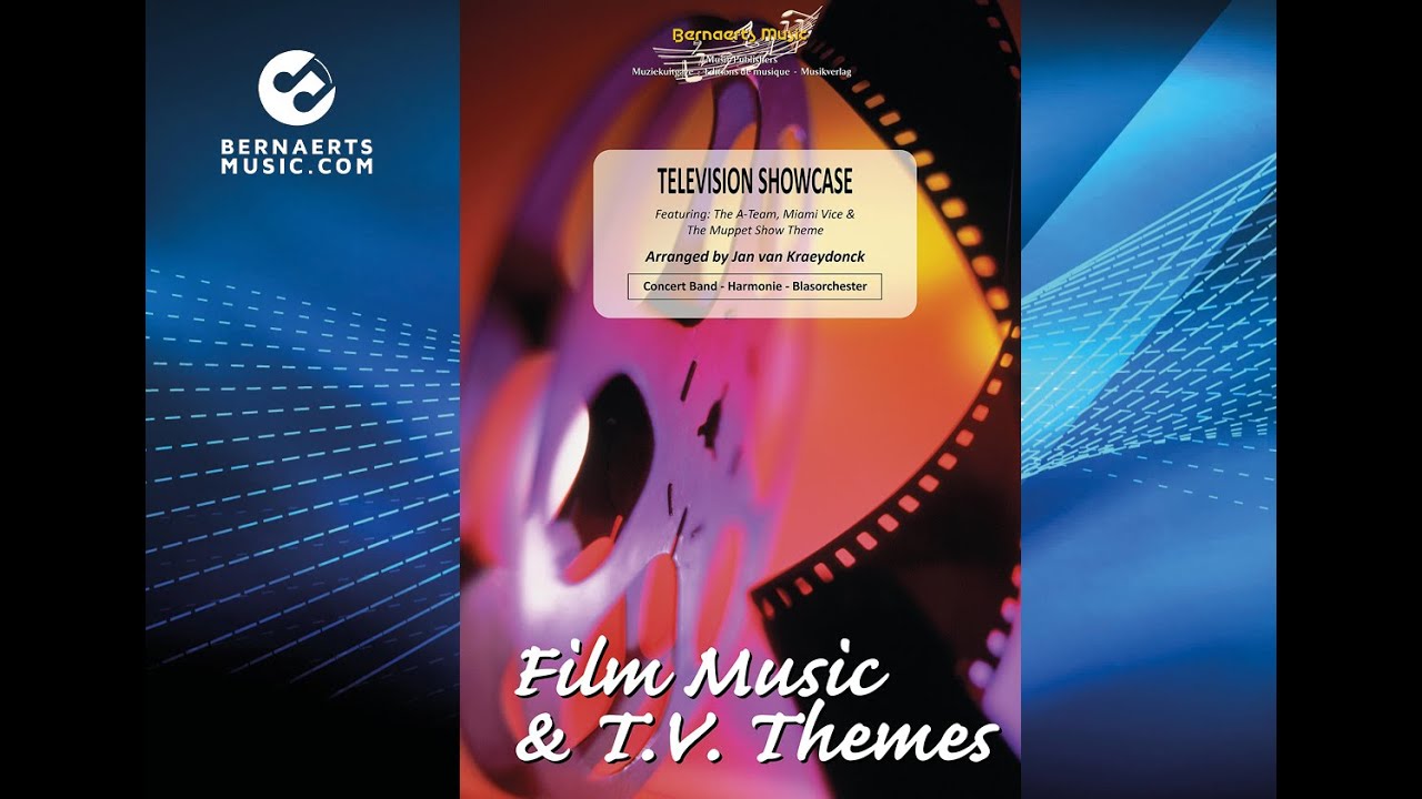 TELEVISION SHOWCASE - Various, arr. Jan van Kraeydonck - Concert Band Version