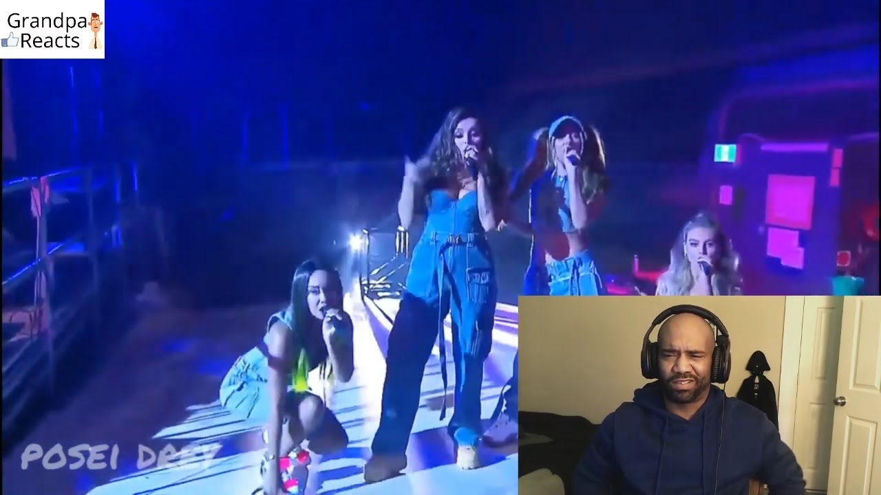 LITTLE MIX REACTION TO - Little Mix - Bounce Back (Live at The Voice Australia)