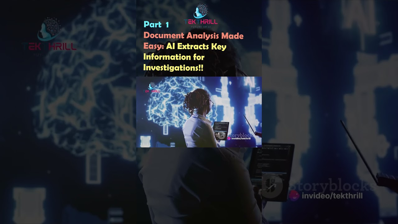Document Analysis Made Easy: AI Extracts Key Information for Investigations! Part 1 #ai #viral