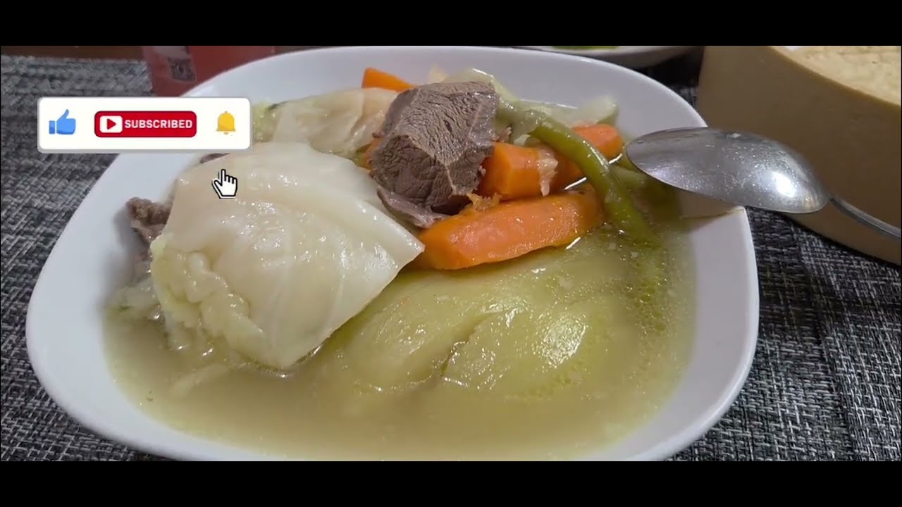 ¿SE TE ANTOJA UN CALDO DE RES? AQUÍ TE MUESTRO COMO. MUY RICO.😋😉