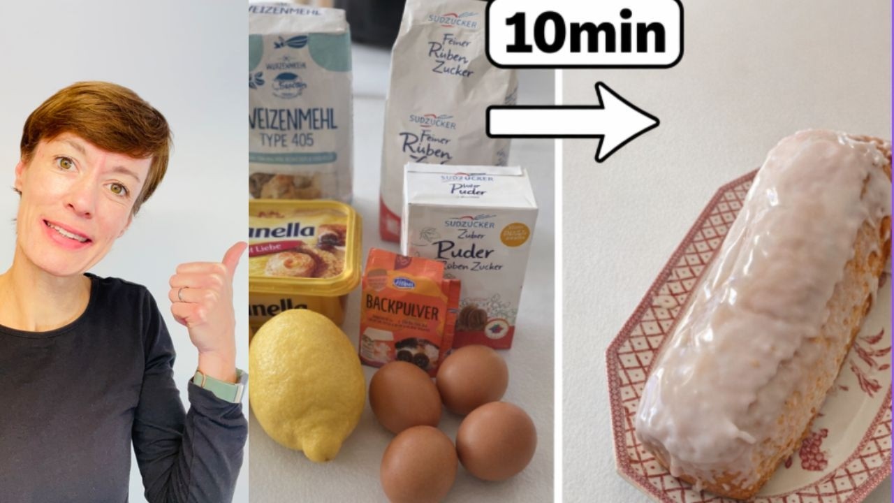 Schneller Zitronenkuchen f&uuml;r Last Minute G&auml;ste &ndash; gelingt immer!