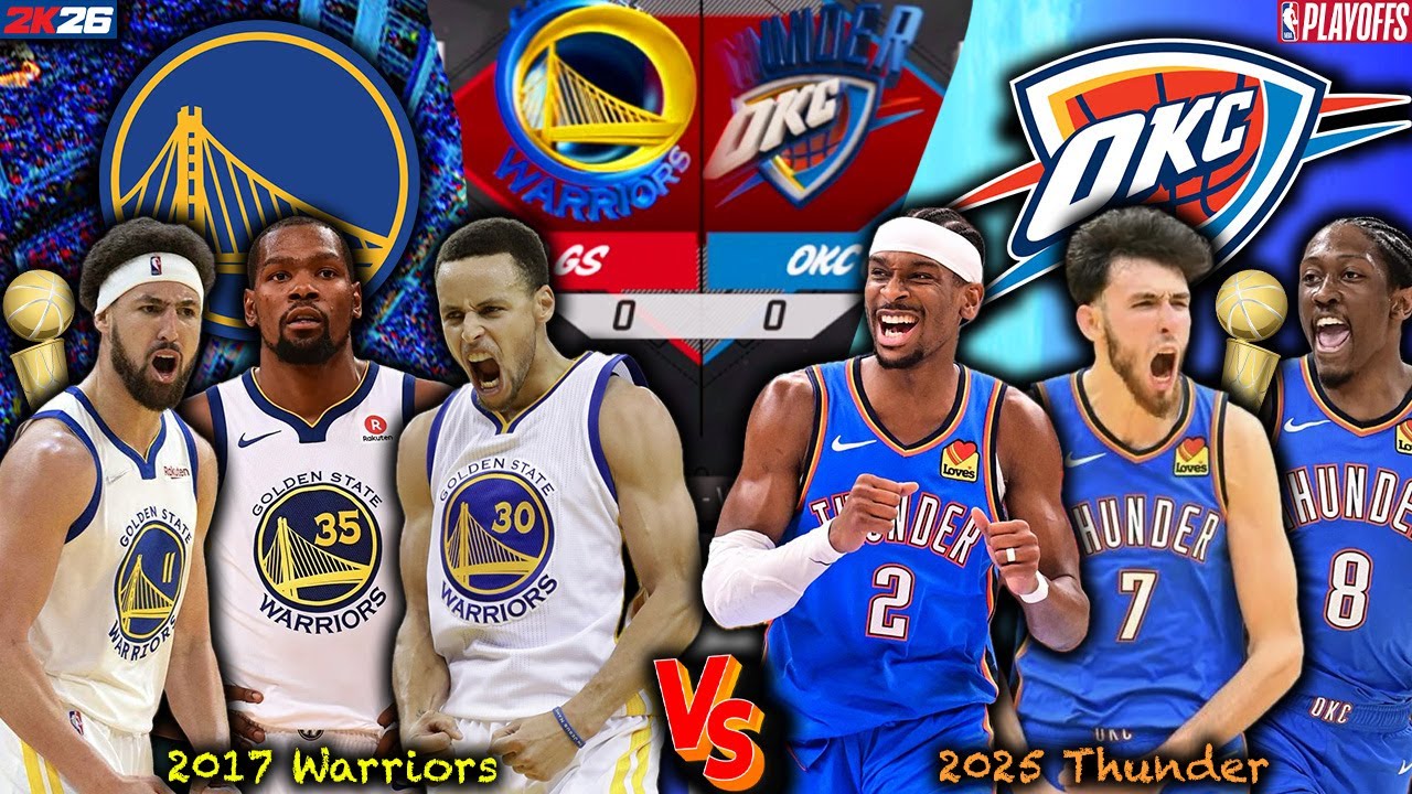 What If The 2025 Thunder Played The 2017 Warriors?! | NBA2K Finals Series Simulation! (Live Games)
