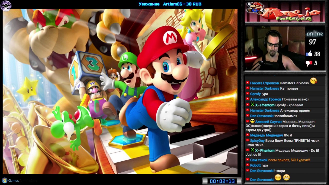 Mario Forever прохождение | Игра на ( PC windows ) 2004-2017 v7.02 Стрим RUS