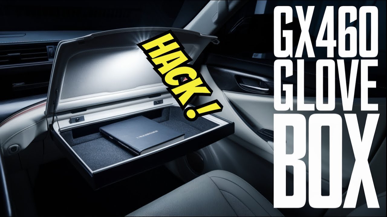 Lexus GX460: The Glove Box Trick You Didn't Know About