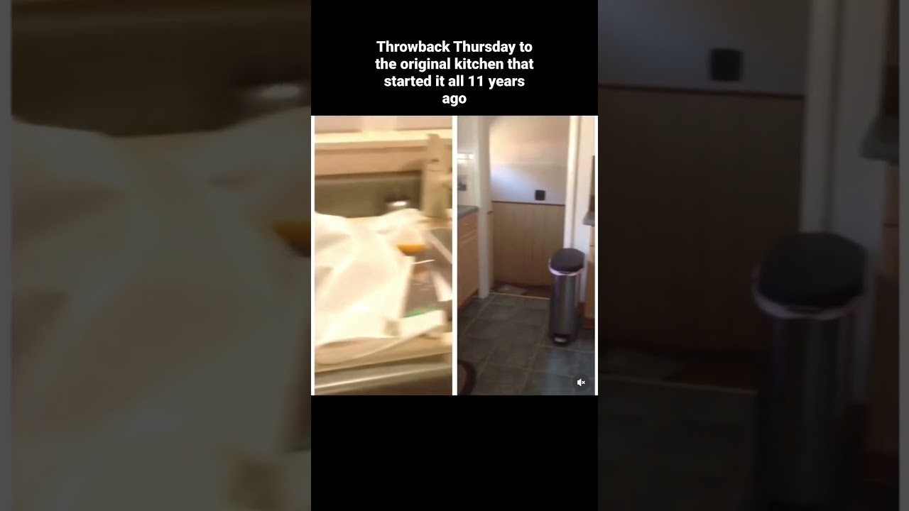 Throwback Thursday to the original kitchen