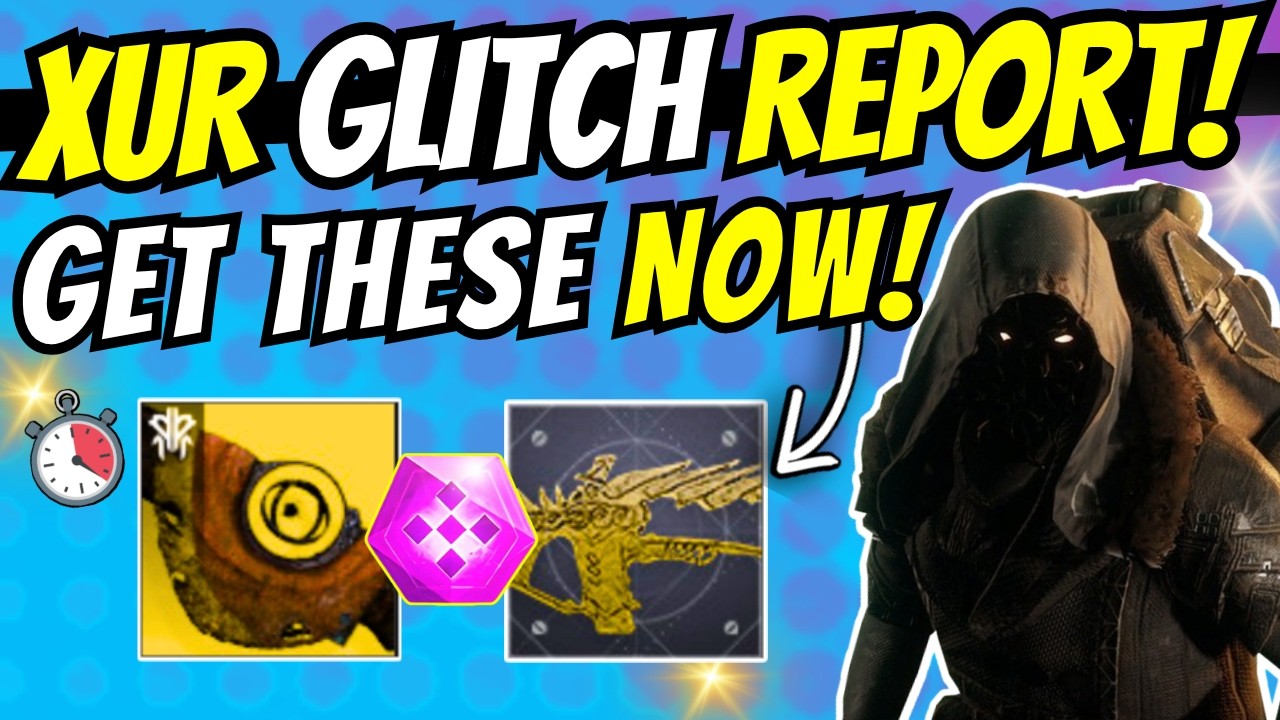 XUR обнаружил редкий баг! (Получите 1000 голосов и катализатор в одиночку) + Новые новости Destin...