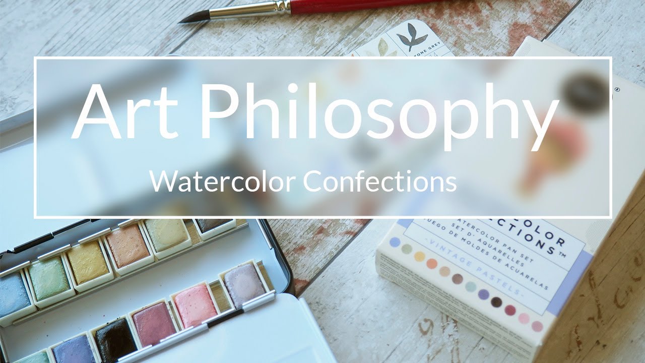 Art Philosophy Watercolor Confections Unboxing | Paint Test | First Impressions