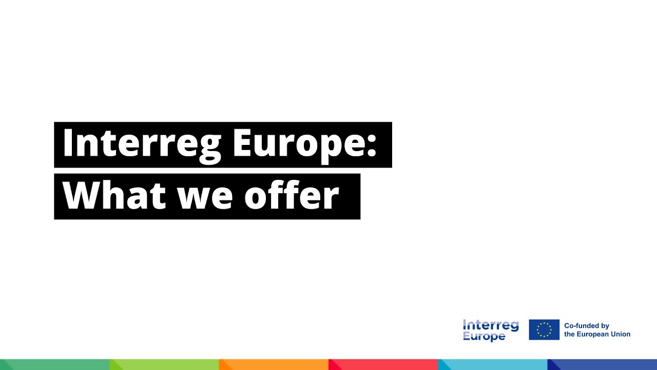 Interreg Europe: What we offer