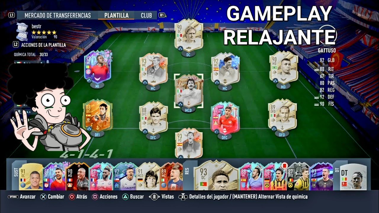 ASMR FIFA 23 GAMEPLAY Y PLANTILLA 🔥