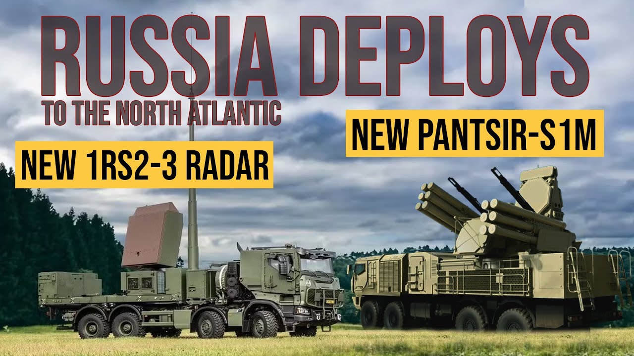 BREAKING: Advanced Russian Pantsir-S1M Missile-Gun System Detected in the North Atlantic!