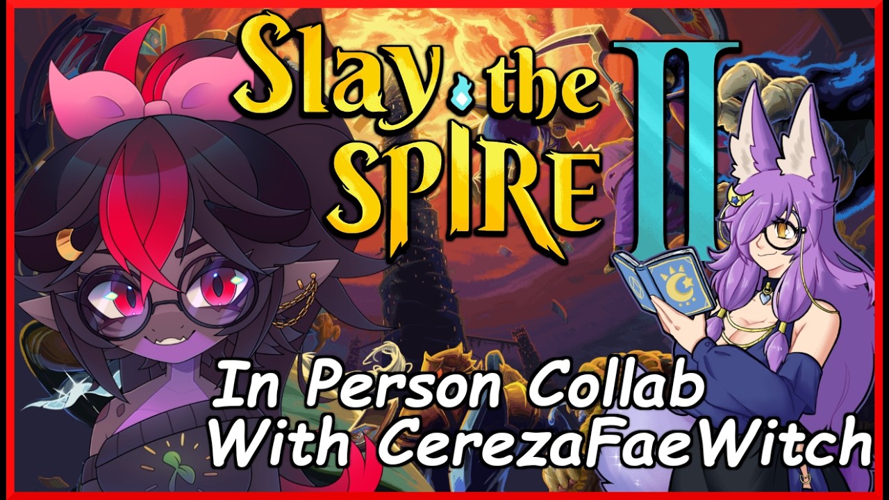 Some Co-Op Spire Slaying w/ @CerezaFaeWitch #slaythespire2 #coopgaming #streamer