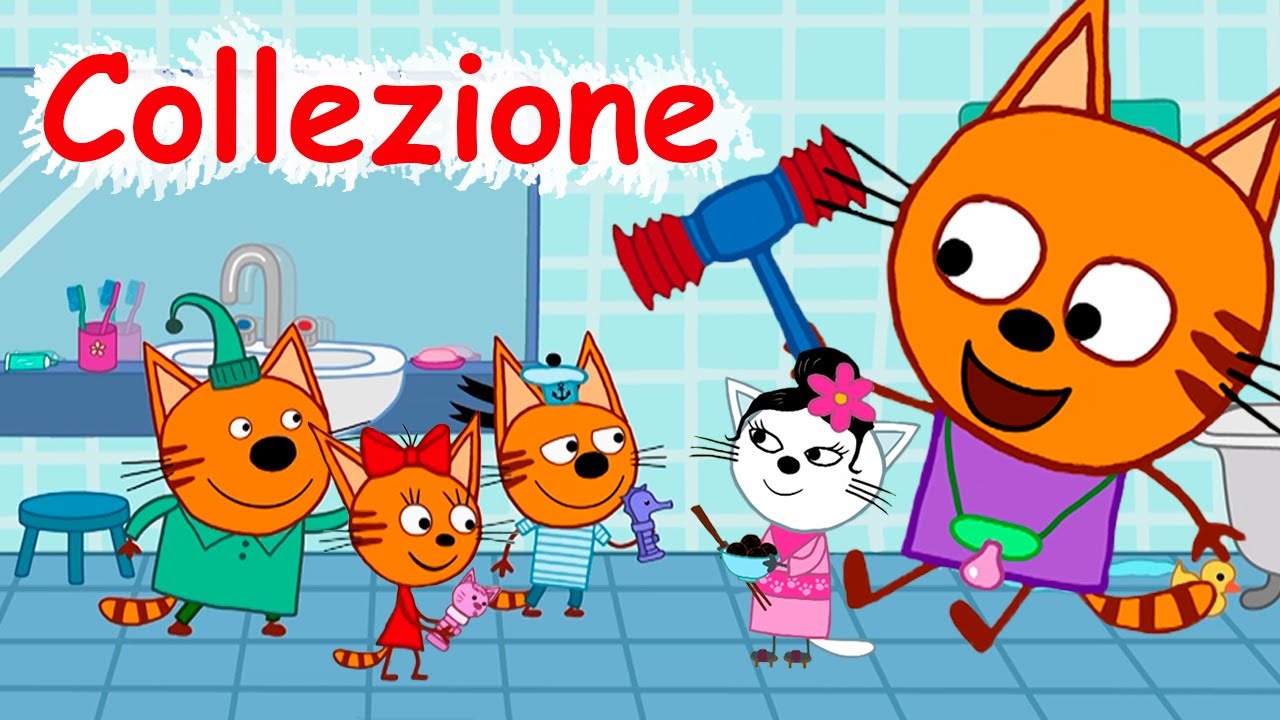 Dolci Gattini, Collezione di cartoni animati per bambini 🤩