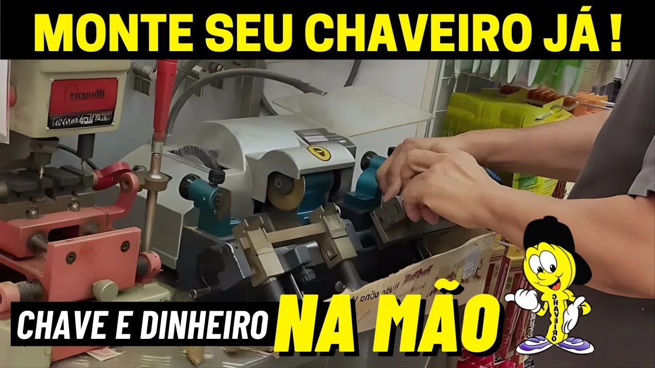 Como Montar um CHAVEIRO RESIDENCIAL E AUTOMOTIVO de Sucesso