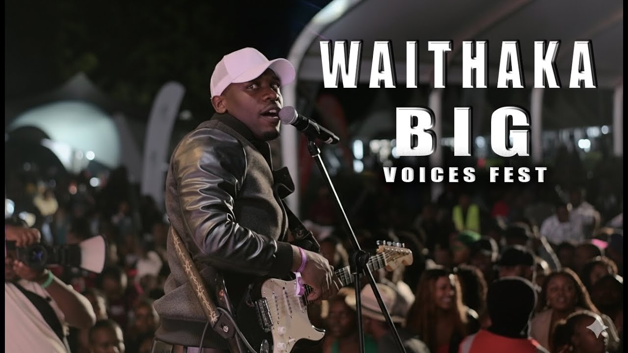 Unreal Energy! Waithaka wa Jane Live at Big Voice Fest &ndash; Kenya&rsquo;s Mugithi King Moment