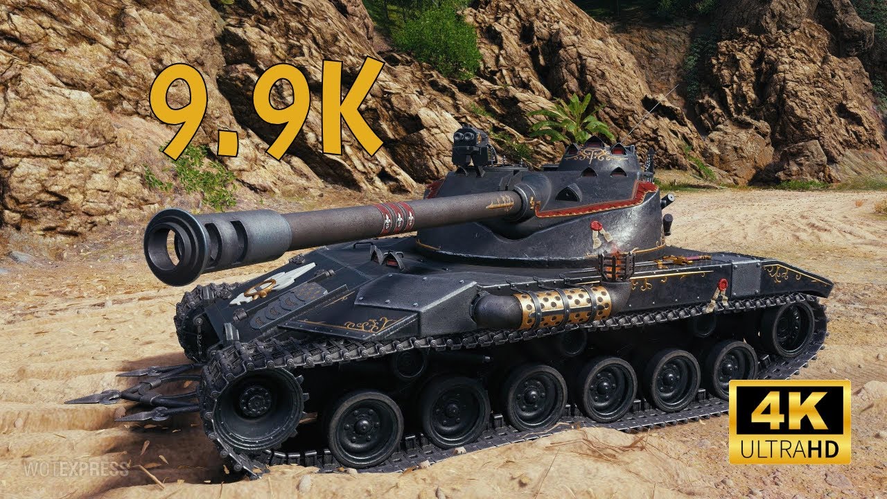 Bat.-Châtillon 25 t • 9.9K DAMAGE 6 FRAGS • WoT Gameplay