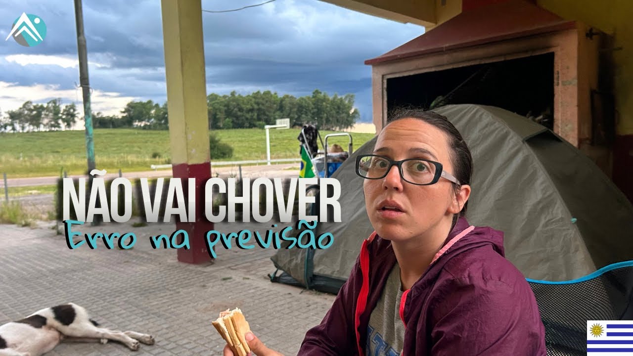 Viajando Largados &bull; A TEMPESTADE mais FORTE que j&aacute; pegamos na estrada!